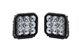 SS5 LED Pod Pro White Spot Pair Diode Dynamics - TRUCKED UP - Truck Superstore