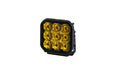 SS5 LED Pod Pro Yellow Spot Single Diode Dynamics - TRUCKED UP - Truck Superstore