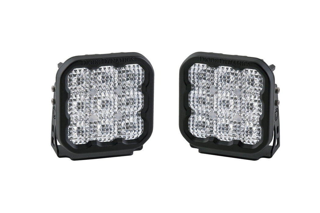 SS5 LED Pod Sport White Flood Pair Diode Dynamics - TRUCKED UP - Truck Superstore