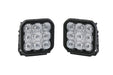 SS5 LED Pod Sport White Flood Pair Diode Dynamics - TRUCKED UP - Truck Superstore