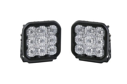 SS5 LED Pod Sport White Flood Pair Diode Dynamics - TRUCKED UP - Truck Superstore