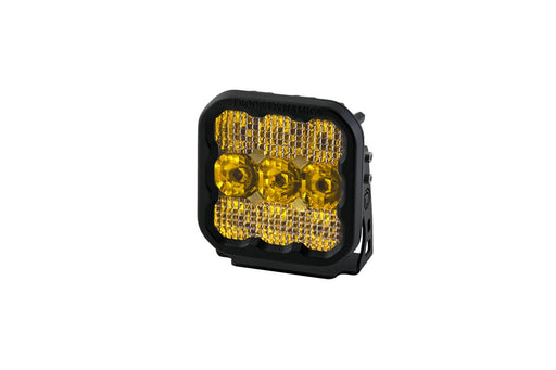 SS5 LED Pod Sport Yellow Combo Single Diode Dynamics - TRUCKED UP - Truck Superstore