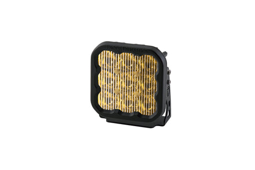SS5 LED Pod Sport Yellow Driving Single Diode Dynamics - TRUCKED UP - Truck Superstore
