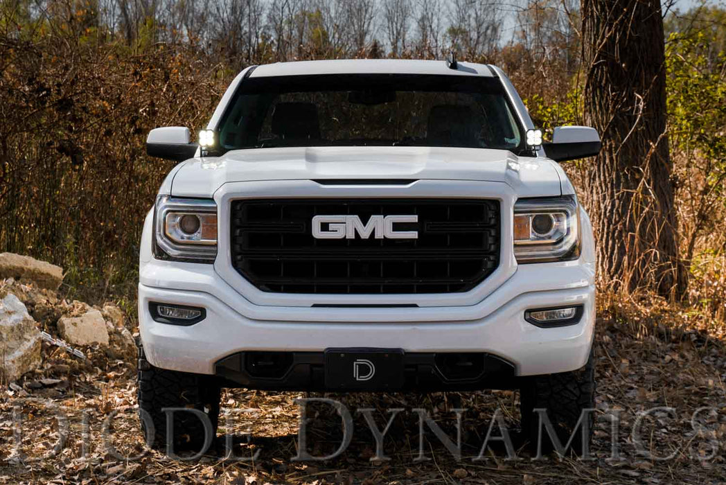 SSC2 LED Ditch Light Kit for 2014-2019 GMC Sierra 1500, Pro White Combo Diode Dynamics - TRUCKED UP - Truck Superstore