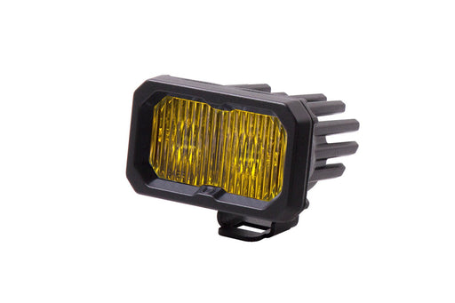 Stage Series 2 Inch LED Pod, Sport Yellow Fog Standard ABL Each - TRUCKED UP - Truck Superstore