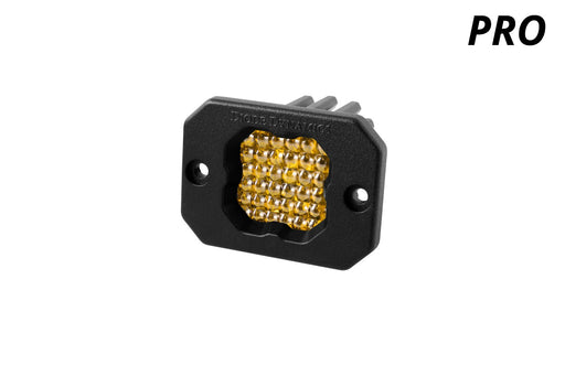 Stage Series C1 LED Pod Pro Yellow Flood Flush ABL Each Diode Dynamics - TRUCKED UP - Truck Superstore