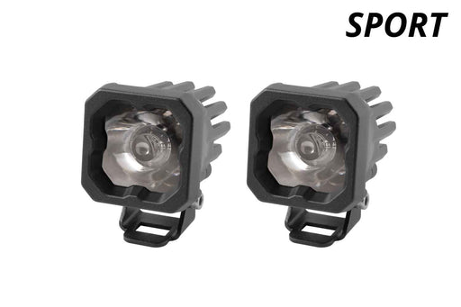 Stage Series C1 LED Pod Sport White Wide Standard ABL Pair Diode Dynamics - TRUCKED UP - Truck Superstore