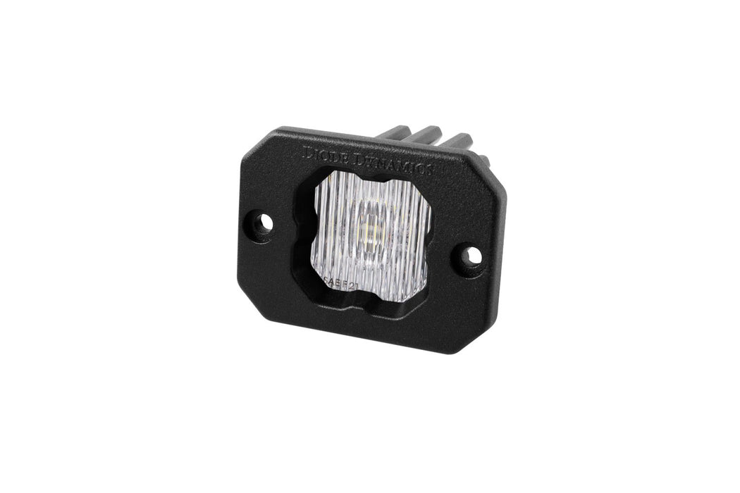 Stage Series C1 LED Pod White SAE Fog Flush ABL Each Diode Dynamics - TRUCKED UP - Truck Superstore