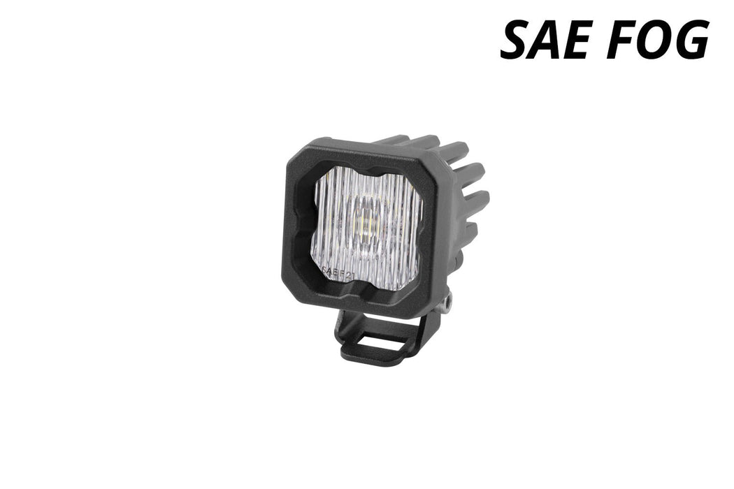 Stage Series C1 LED Pod White SAE Fog Standard ABL Each Diode Dynamics - TRUCKED UP - Truck Superstore