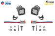 Stage Series C1 LED Pod White SAE Fog Standard ABL Pair Diode Dynamics - TRUCKED UP - Truck Superstore