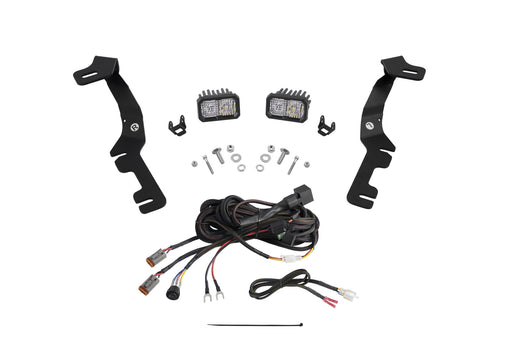 Stage Series Ditch Light Kit for 2019-Present Ram, C2 Pro White Combo Diode Dynamics - TRUCKED UP - Truck Superstore