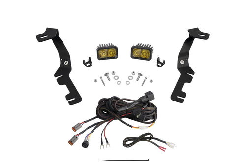 Stage Series Ditch Light Kit for 2019-Present Ram, C2 Sport Yellow Combo Diode Dynamics - TRUCKED UP - Truck Superstore