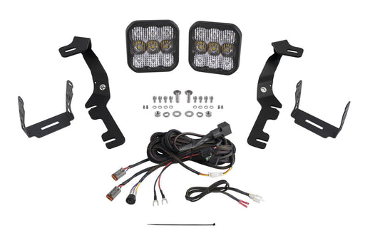 Stage Series Ditch Light Kit for 2019-Present Ram, SS5 Sport White Combo Diode Dynamics - TRUCKED UP - Truck Superstore