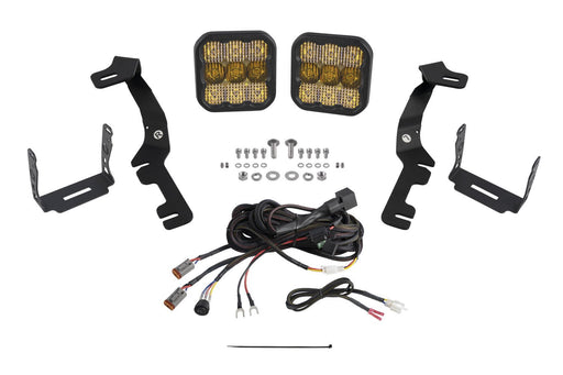Stage Series Ditch Light Kit for 2019-Present Ram, SS5 Sport Yellow Combo Diode Dynamics - TRUCKED UP - Truck Superstore