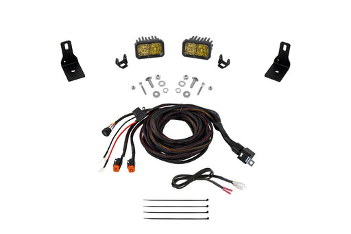 Stage Series Ditch Light Kit for 2022+ Ford Maverick C2 Pro Yellow Combo Diode Dynamics - TRUCKED UP - Truck Superstore
