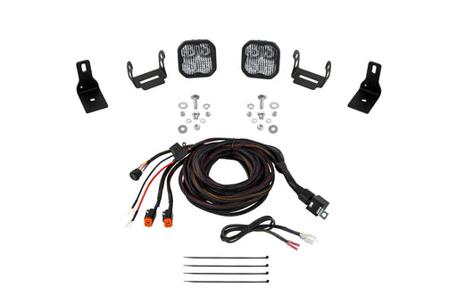 Stage Series Ditch Light Kit for 2022+ Ford Maverick, SS3 Pro White Combo - TRUCKED UP - Truck Superstore