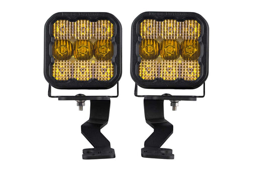 Stage Series Ditch Light Kit for 2022 Toyota Tundra SS5 Pro Diode Dymanics Yellow Combo Diode Dymanics - TRUCKED UP - Truck Superstore