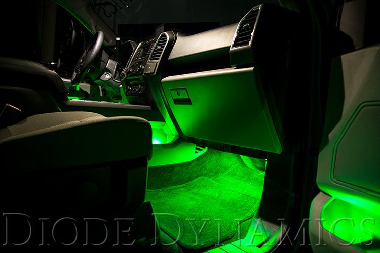Blue LED Footwell Kit Diode Dynamics - TRUCKED UP - Truck Superstore