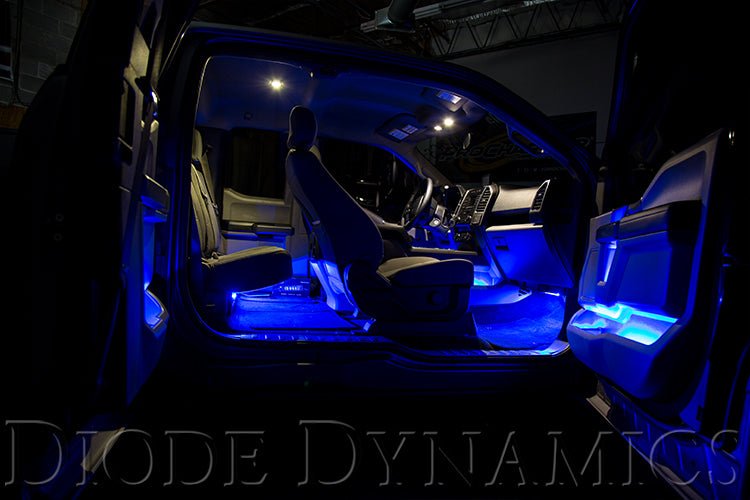 Red LED Footwell Kit Diode Dynamics - TRUCKED UP - Truck Superstore