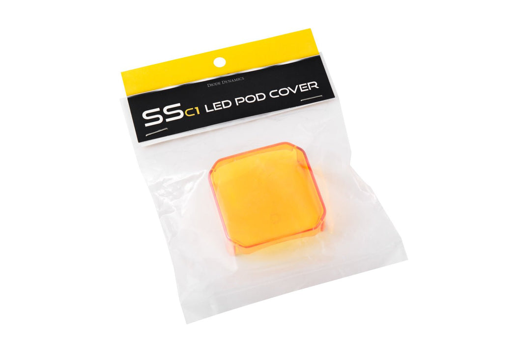 Stage Series C1 LED Pod Cover Yellow Each Diode Dynamics - TRUCKED UP - Truck Superstore