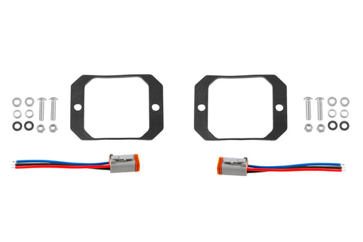 Stage Series C1 Flush Mount Mounting Kit Pair Diode Dynamics - TRUCKED UP - Truck Superstore