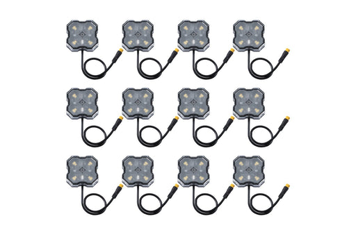 Single-Color Rock Light Installer Kit (12-pack) - TRUCKED UP - Truck Superstore