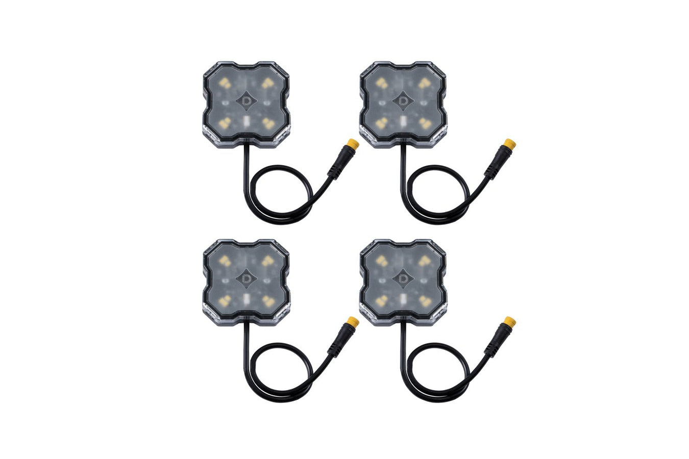 Single - Color Rock Light Installer Kit (4 - pack) - TRUCKED UP - Truck Superstore