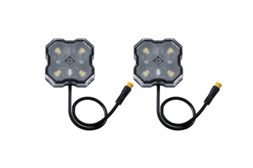 Stage Series Single-Color LED Rock Light, Amber M8 (2-pack) - TRUCKED UP - Truck Superstore