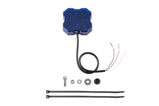 Stage Series Single-Color LED Rock Light, Blue Bare Wire (one) - TRUCKED UP - Truck Superstore