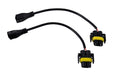 5202-to-H11 Adapter Wires Pair Diode Dynamics - TRUCKED UP - Truck Superstore