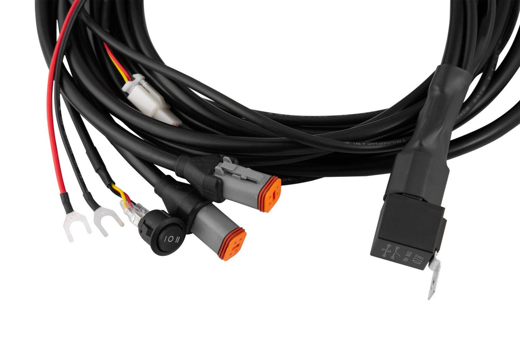 Heavy Duty Dual Output 3-way 4-pin Wiring Harness - TRUCKED UP - Truck Superstore