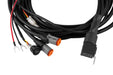 Heavy Duty Dual Output 3-way 4-pin Wiring Harness - TRUCKED UP - Truck Superstore