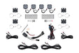 Stage Series SXS Rock Light Installer Kit, RGBW M8 (4-pack) Diode Dynamics - TRUCKED UP - Truck Superstore