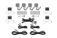 Stage Series SXS Rock Light Installer Kit, White Diffused M8 (4-pack) Diode Dynamics - TRUCKED UP - Truck Superstore