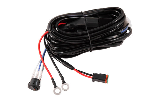Heavy Duty Single Output Light Bar Wiring Harness Diode Dynamics - TRUCKED UP - Truck Superstore