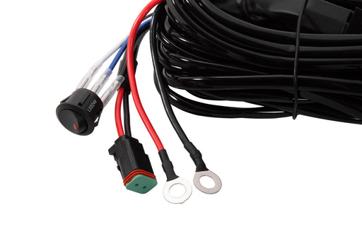 Heavy Duty Single Output Light Bar Wiring Harness Diode Dynamics - TRUCKED UP - Truck Superstore