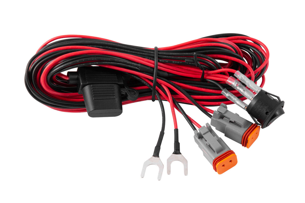 Light Duty Dual Output Light Bar Wiring Harness Diode Dynamics - TRUCKED UP - Truck Superstore