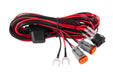 Light Duty Dual Output Light Bar Wiring Harness Diode Dynamics - TRUCKED UP - Truck Superstore