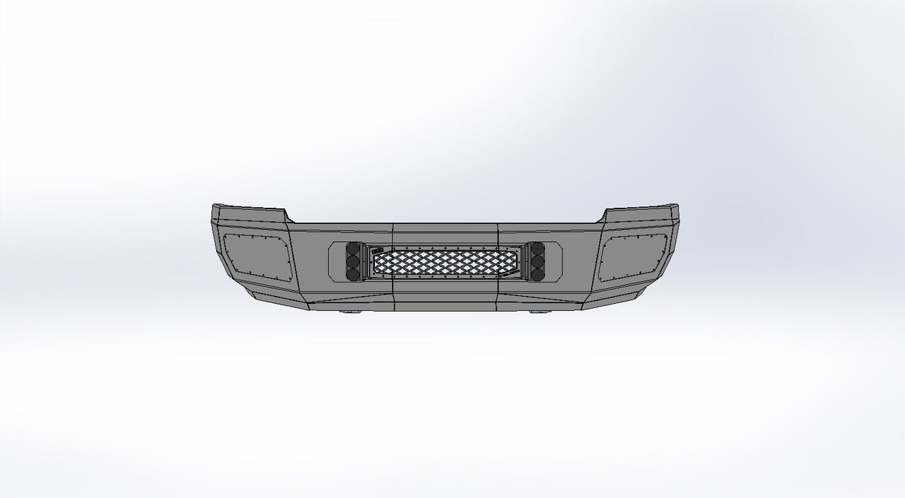 11-14 Silverado 2500/3500 Front Bumper Flog Industries - TRUCKED UP - Truck Superstore