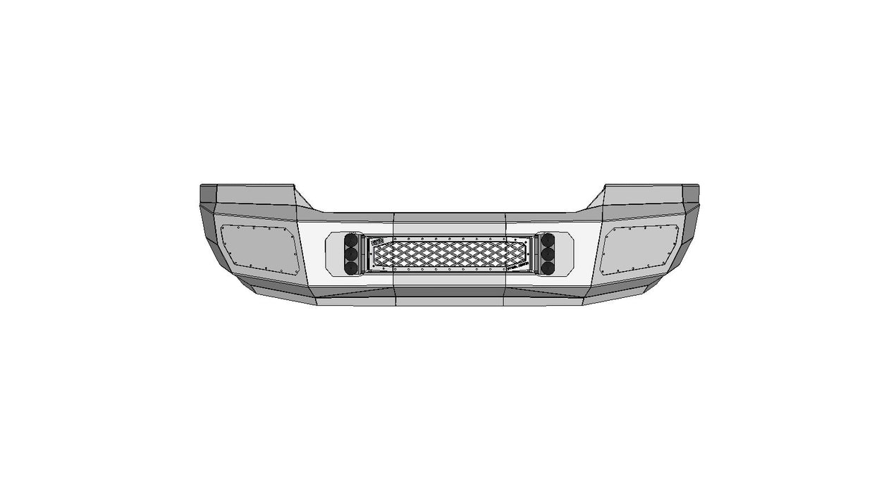 15-19 Sierra 2500/3500 Front Bumper Flog Industries - TRUCKED UP - Truck Superstore