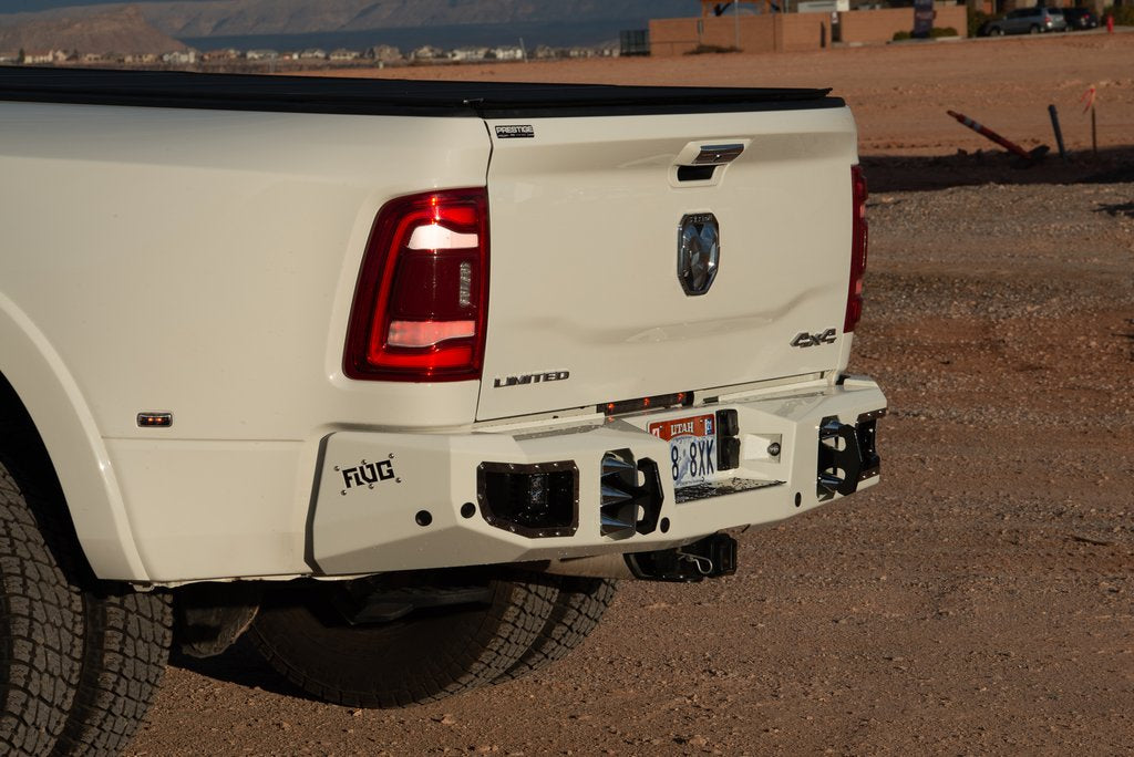 2019-Present RAM 2500-3500 Rear Bumper with Sensors Flog Industries - TRUCKED UP - Truck Superstore
