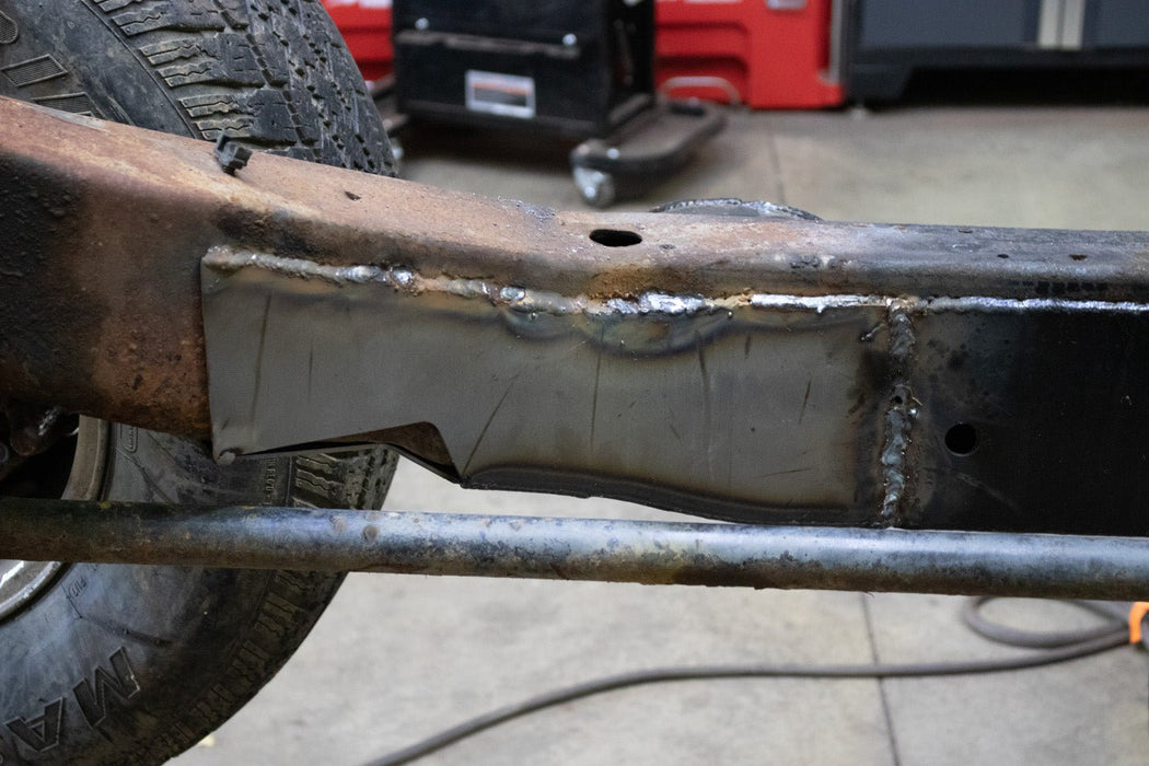Front Frame Repair Kit For 94 - 04 Chevy S10/GMC Sonoma Passenger Side Rust Buster Frameworks - TRUCKED UP - Truck Superstore