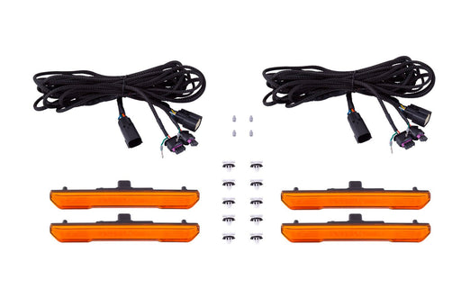 LED Sequential Sidemarkers for 20-21 Sierra 2500/3500 HD Amber Set Diode Dynamics - TRUCKED UP - Truck Superstore