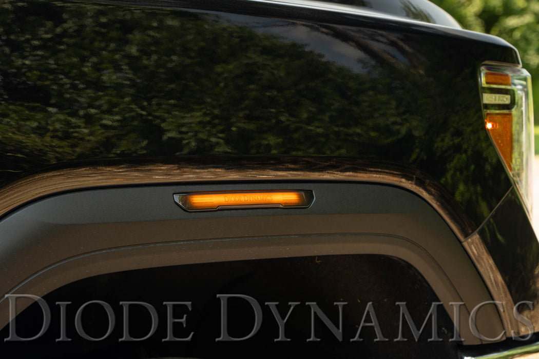 LED Sidemarkers for 20-21 Sierra 2500/3500 HD Clear Set Diode Dynamics - TRUCKED UP - Truck Superstore