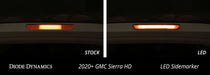 LED Sidemarkers for 20-21 Sierra 2500/3500 HD Clear Set Diode Dynamics - TRUCKED UP - Truck Superstore