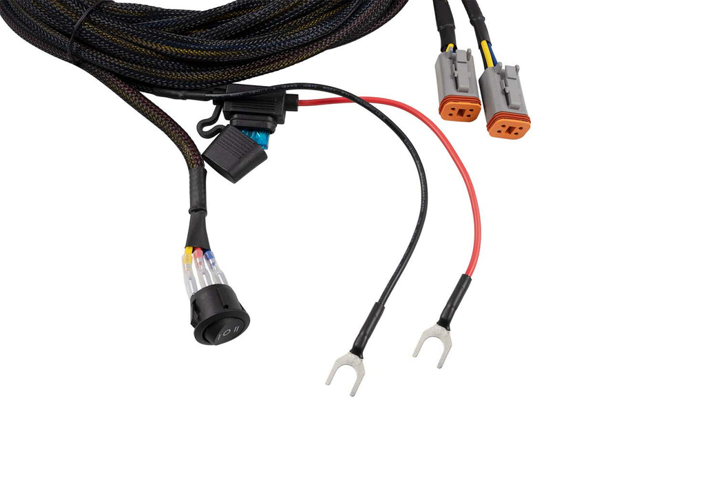 Light Duty Dual Output 3-way 4-pin Wiring Harness Diode Dynamics - TRUCKED UP - Truck Superstore