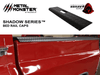 1988 - 1998 Chevrolet \ GMC Shadow Series Black Textured Bed Rail Caps - TRUCKED UP - Truck Superstore
