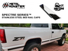 1988-1998 Chevrolet \ GMC Stainless Steel Bed Rail Caps