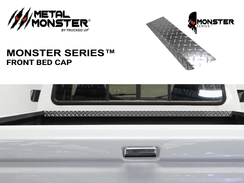 1973-1993 Dodge Diamond Plate Front Bed Cap - TRUCKED UP - Truck Superstore