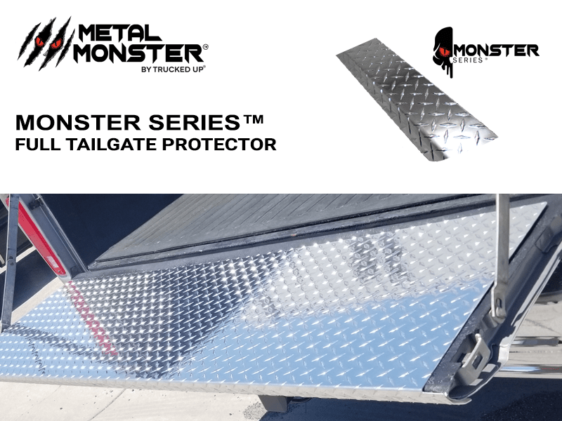 1973-1979 Ford Diamond Plate Full Tailgate Protector - TRUCKED UP - Truck Superstore